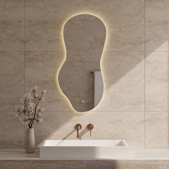 Best Design Organisch LED Spiegel incl. Verwarming Best-Design Ziza 100x50 cm