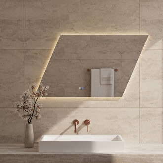 Best Design Parallello LED Spiegel incl. Verwarming Best-Design Vibe 120x65 cm