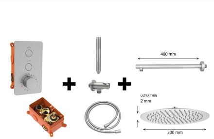 Best Design Regendoucheset Best Design One Pack Inbouw Thermostaat Ore M300 RVS Look