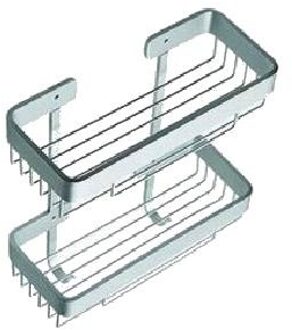 Best Design Rome Doucherek 2 schaps chroom