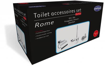 Best Design Rome - Toilet Accessoires Set