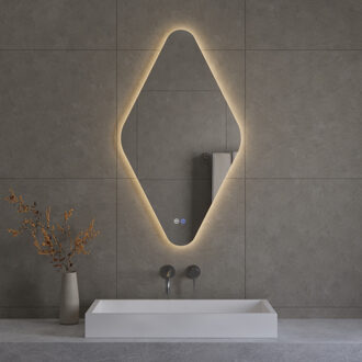 Best Design Ruit Spiegel incl. Verwarming en LED Verlichting Best Design Wieber 100x50 cm