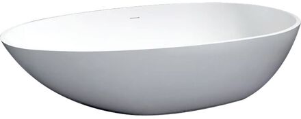 Best Design Solid Puur vrijstaand bad - 180x90x58cm - Mat-wit