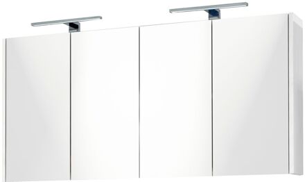 Best Design Spiegelkast Best Design Happy Incl. LED verlichting 120x60 cm Wit