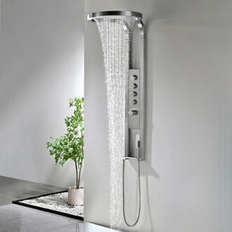 Best Design Thermostatische Douchepaneel Best-Design Future 144 cm RVS