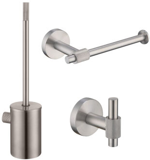 Best Design Toilet Accessoires Set Best-Design Ore RVS