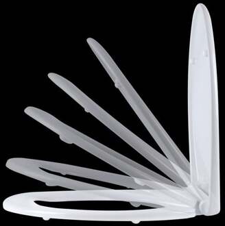 Best Design Toiletbril Aqua Clean Softclose en Quickrelease Toiletzitting 45,5x36,9cm Wit