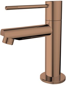 Best Design Toiletkraan Best Design Dijon-Ribera Uitloop Recht 14 cm 1-hendel PVD Glans Brons