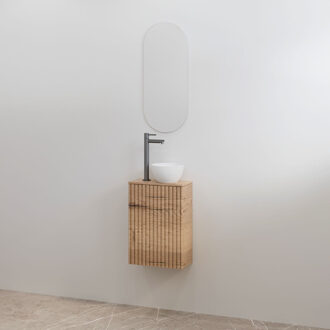 Best Design Toiletmeubelset Best-Design Mali Halifax Onderkast + Halifax Meubelblad