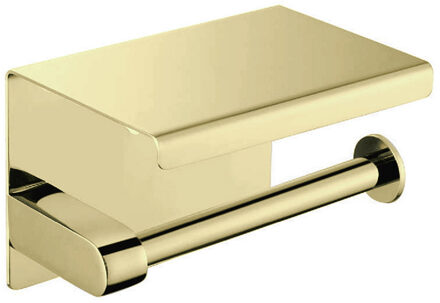 Best Design Toiletrolhouder Best Design Nancy Telefoonhouder 13.5x10 cm Mat Goud