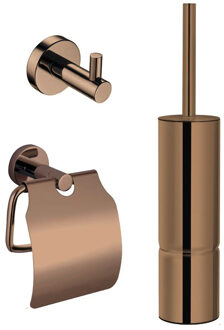 Best Design Toiletset One Pack Dijon PVD Brons