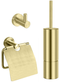 Best Design Toiletset One Pack Nancy Geborsteld Goud