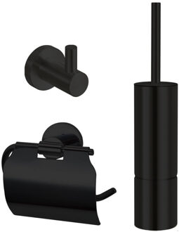 Best Design Toiletset One Pack Nero Mat Zwart