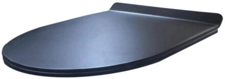 Best Design Toiletzitting Best Design Soft Closing Mat Zwart T.B.V Wandcloset Morrano