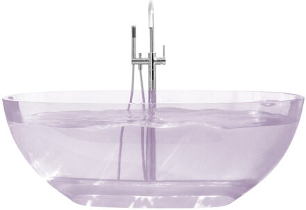 Best Design Vrijstaand Ligbad 170x78x56 cm Resin Transparant Helder