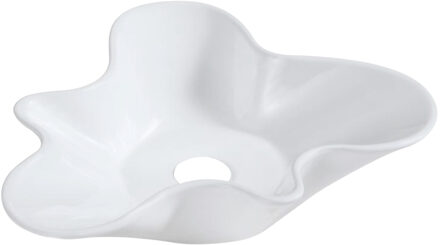 Best Design Waskom Best Design Fior Organisch 51x49x13 cm Mat Wit