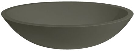 Best Design Waskom Best Design Just Solid 52x38x14cm Solid Surface Army Green Groen