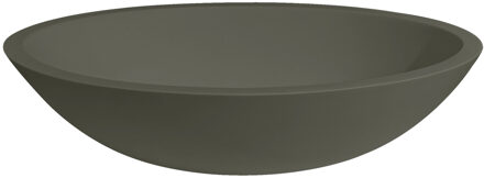 Best Design Waskom Best Design Just Solid 52x38x14cm Solid Surface Army Green Groen