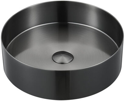 Best Design Waskom Best Design Saint 40x40x12 cm PVD Gunmetal Goud