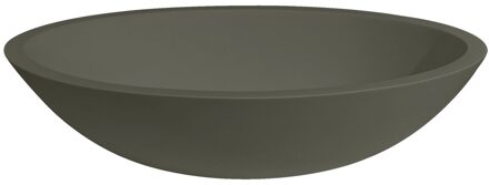 Best Design Waskom Just Solid 52x38x14 cm Solid Surface Army Green