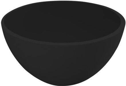Best Design Waskom Opbouw Best Design Arezzo Solid Surface 20x11 cm Mat Zwart
