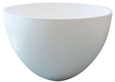 Best Design Waskom Opbouw Eco Rond 48x48x30cm Solid Surface Glans Wit