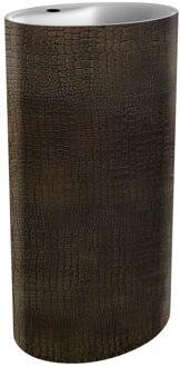 Best Design Wastafel Best Design Wash-First-Croco Staand Model 50x38x85 cm Acryl Bruin
