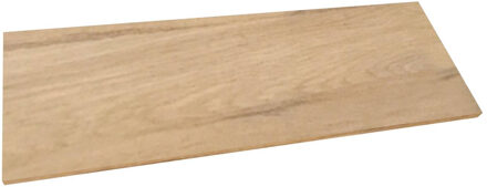 Best Design Wastafelblad Best Design voor de Beauty Onderkast 120 cm Oceanic Eiken