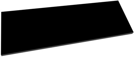 Best Design Wastafelblad Best Design voor de Rigatti & Beauty Onderkast 100 cm Mat Zwart