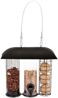 Best for Birds Design Voedersilo 3 in 1 Zwart