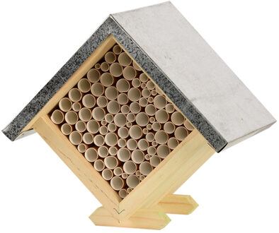 Best for Birds Houten bijenhuis/bijenhotel 18 cm