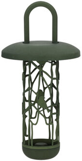 Best for Birds Vetbollensilo Merel - gerecycled kunststof - 15 x 30 cm - vogel voedersilo voor vetbollen