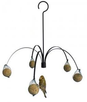 Best for Birds voederhanger palm 41 cm staal zwart