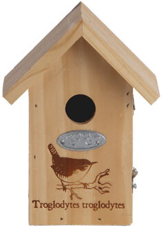 Best for Birds Vogelhuisje - hout - Winterkoning nestkastje - 19 cm