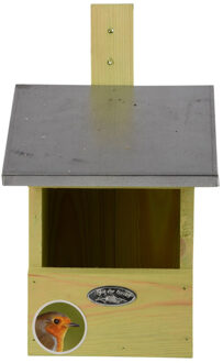 Best for Birds vogelhuisje/nestkastje - hout - roodborstjes - Tuindecoratie - nestkast