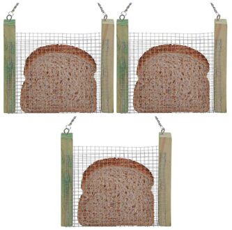 Best for Birds Vogelvoederplek - 3x - boterhamhouder - 17,5 x 17 cm