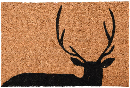Best for Boots Deurmat - hert print - kokosvezel - 60 x 40 cm