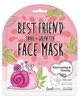 Best Friend Snail + Green Tea Face Mask 25ml x 1 pc