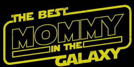 Best Mommy In The Galaxy Women's T-Shirt - Black - 3XL Zwart
