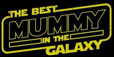 Best Mummy In The Galaxy Women's T-Shirt - Black - 3XL Zwart