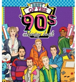 Best Of The '90s Coloring Book - Color Through The Decades - Walter Foster Creative Team
