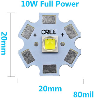 Best Price LED 3V 3535 5050 1-3W 5W 10W Full Power LED Flashlight Car Lights Lamp Bead White 6500K 10000K With 20MM Aluminum PCB