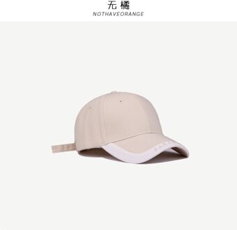 Best Selling Baseball Caps Voor Vrouwen Zonneklep Baseball Cap Uv Bescherming Zonnehoed Vrouw Zomer Hoeden Voor Vrouwen Beige