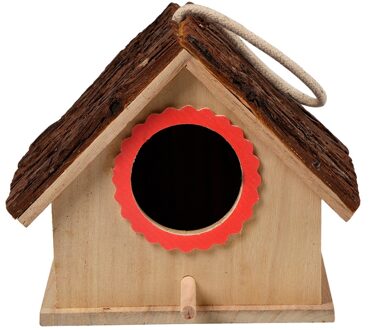 Best Selling Producten Grote Vogel Huis Hout Houten Opknoping Staande Vogelhuisje Outdoor Tuin Decor