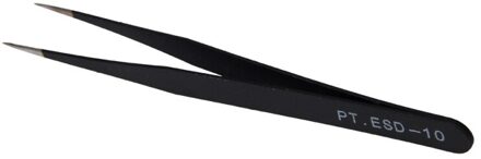 Best Zwarte Roestvrij Stalen Precisie Pincet Antistatische Pincet Roestvrij Pincet 1pc #30 LSY1103