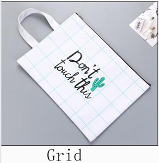 Bestandsmap Document Zakken Bestand Zak Met Handvat Canvas Handtas Map Holder Pocket School Office Business Bestandsmap Supply rooster