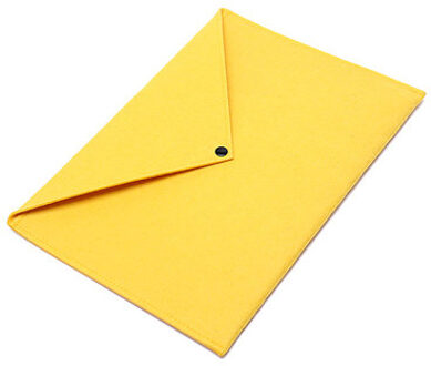 Bestandsmap Opslag Voor Document Zak A4 Cover Case Organizer Houder Envelop School Briefpapier Accessoires Kantoorbenodigdheden geel