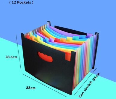 Bestandsmap Zakken Voor Document Bag Organizer Houder Bureau Papier School Kantoorbenodigdheden A4 Uitbreiden Accessoires Producten