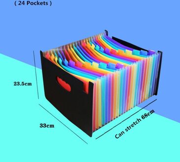 Bestandsmap Zakken Voor Document Bag Organizer Houder Bureau Papier School Kantoorbenodigdheden A4 Uitbreiden Accessoires Producten