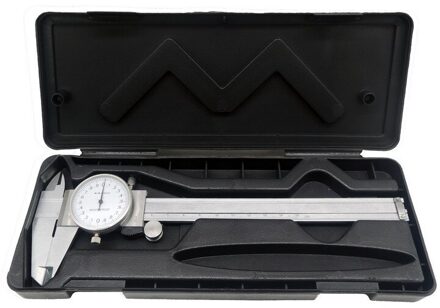 Beste 0-150 Mm/0.02 Dial Schuifmaat Metalen Schuifmaat Micrometer Meting & Analyse-instrumenten Tool B reeks(includes doos)